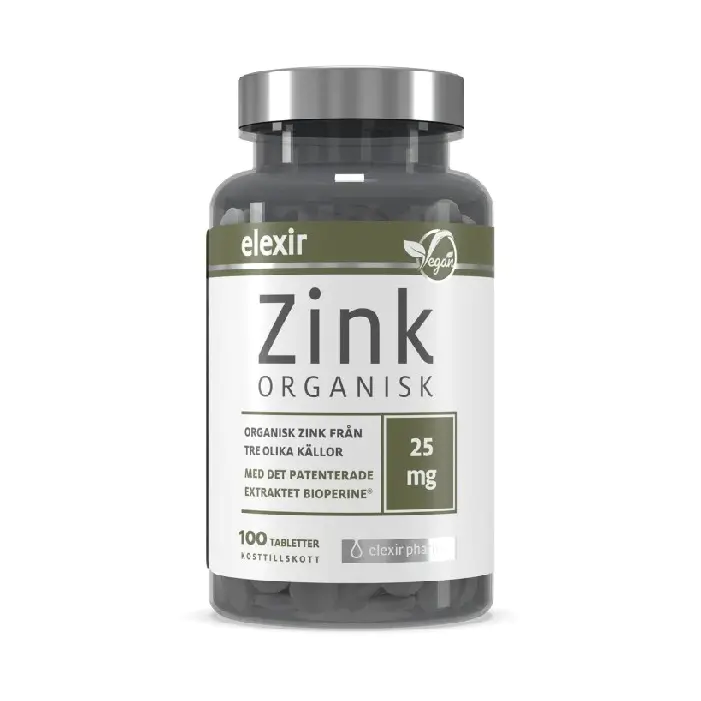 Elexir Zinc 25 mg 100 Tablets